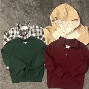 Boys 5t sweaters & shirts